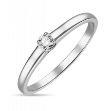 Помолвочное кольцо R01-SOL40-010-G2-М12300 - Ювелирный салон Московский ювелирный завод