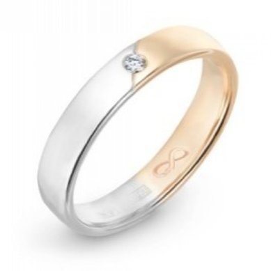 Обручальное кольцо R01-WED-00016-М12308 - Ювелирный салон Московский ювелирный завод