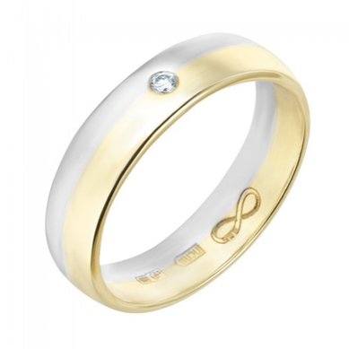 Обручальное кольцо R01-WED-00020-М12310 - Ювелирный салон Московский ювелирный завод